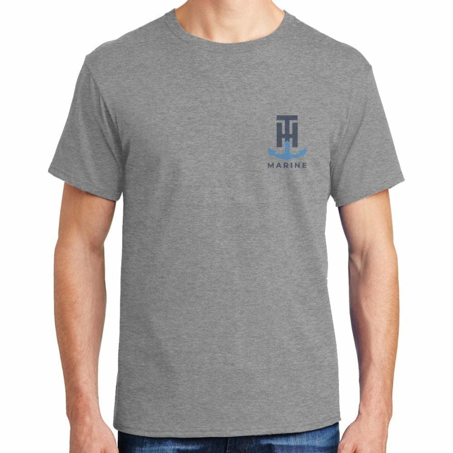 T-H Marine Gray Reel This In T-Shirt Tees