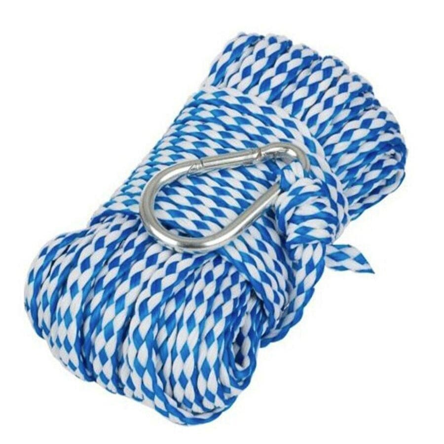 T-H Marine 1/4" X 50' Hollow Braid Polypropylene Anchor Line Boating Essentials