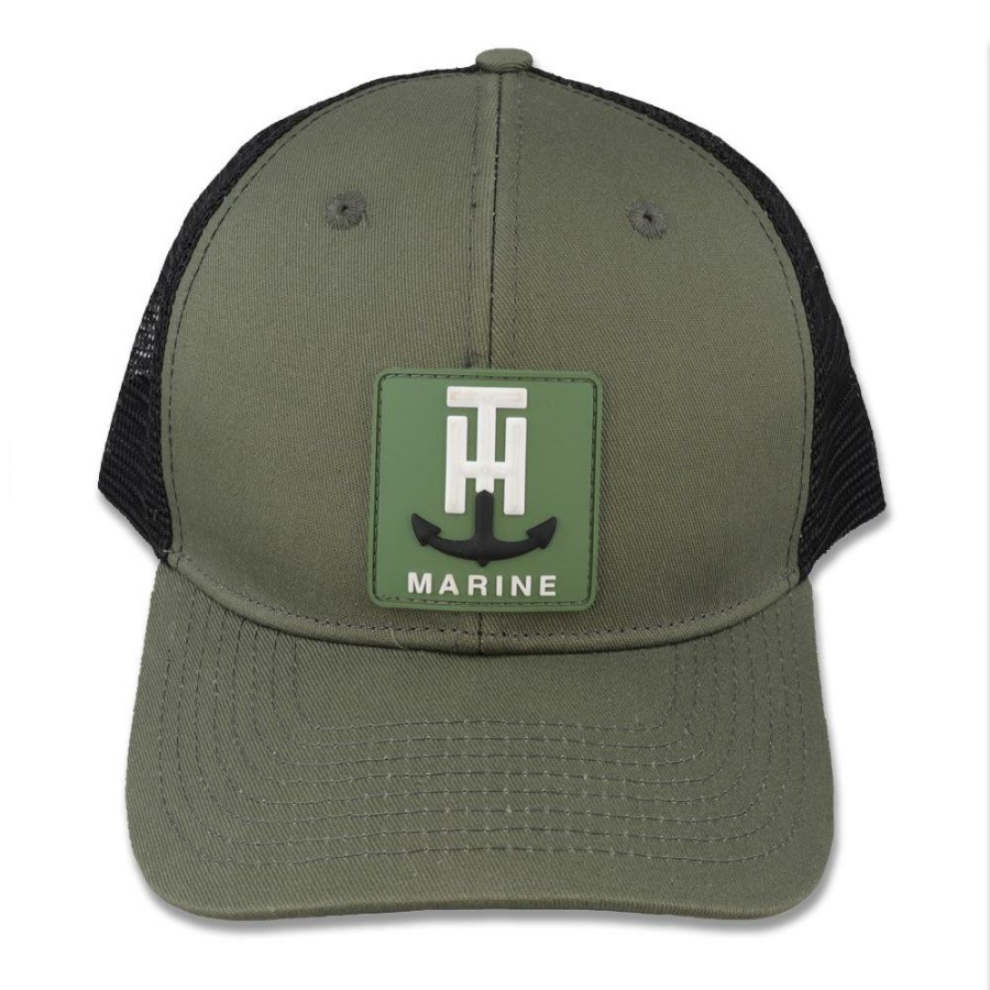 T-H Marine Pvc Patch Logo Snapback Hat Hats