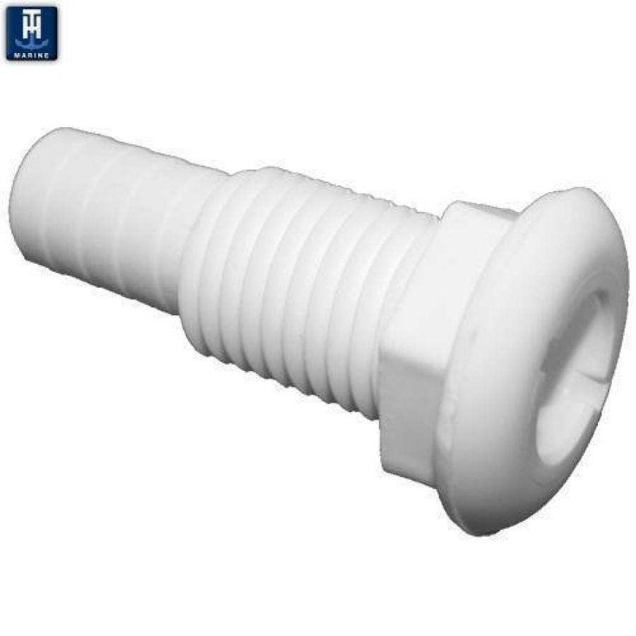 T-H Marine 5/8 Inch Straight Thru-Hull Fittings Plumbing & Drains