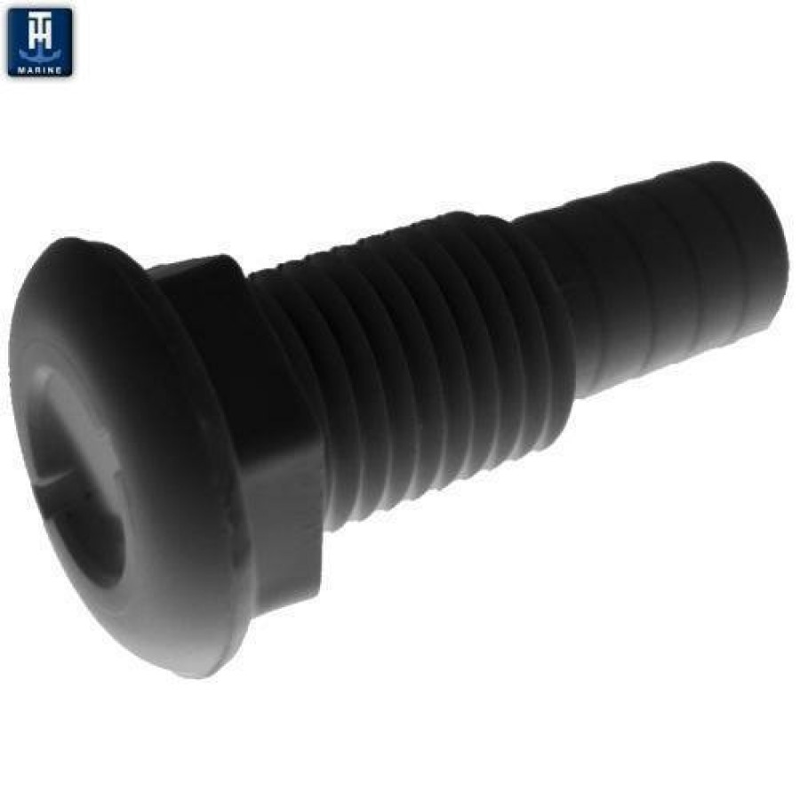 T-H Marine 5/8 Inch Straight Thru-Hull Fittings Plumbing & Drains