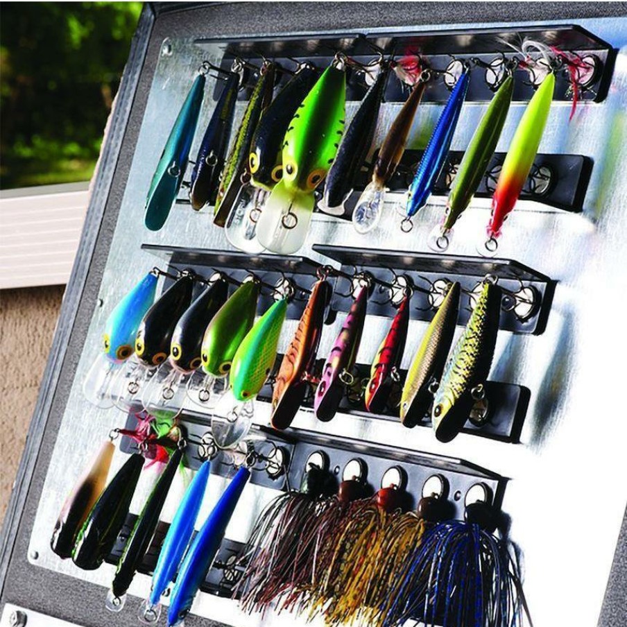 T-H Marine The Lure Hangar Kit Tackle Management System - Tackle Titan (Black) Organization