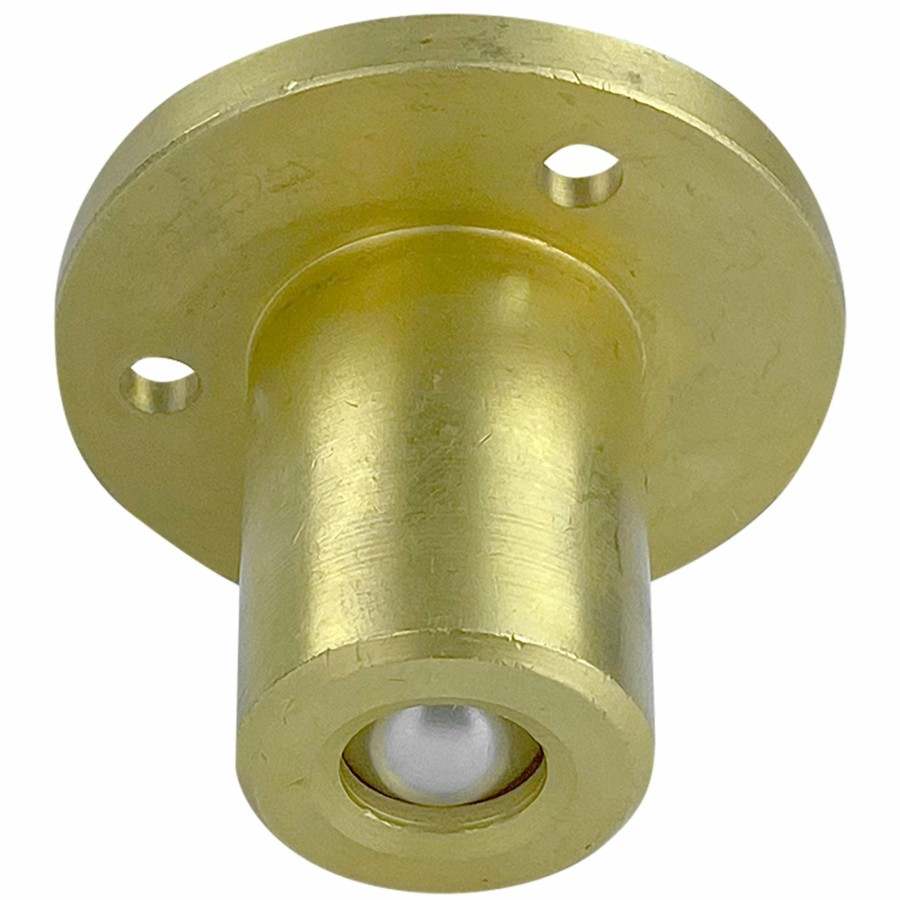 T-H Marine Drain Garboard With Easy Screw Plug - Brass Plumbing & Drains