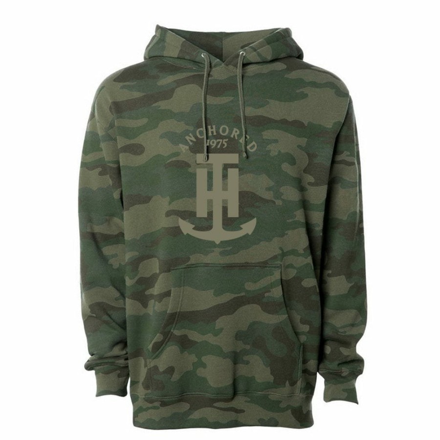 T-H Marine Camo Anchored Logo Hoodie Hoodies