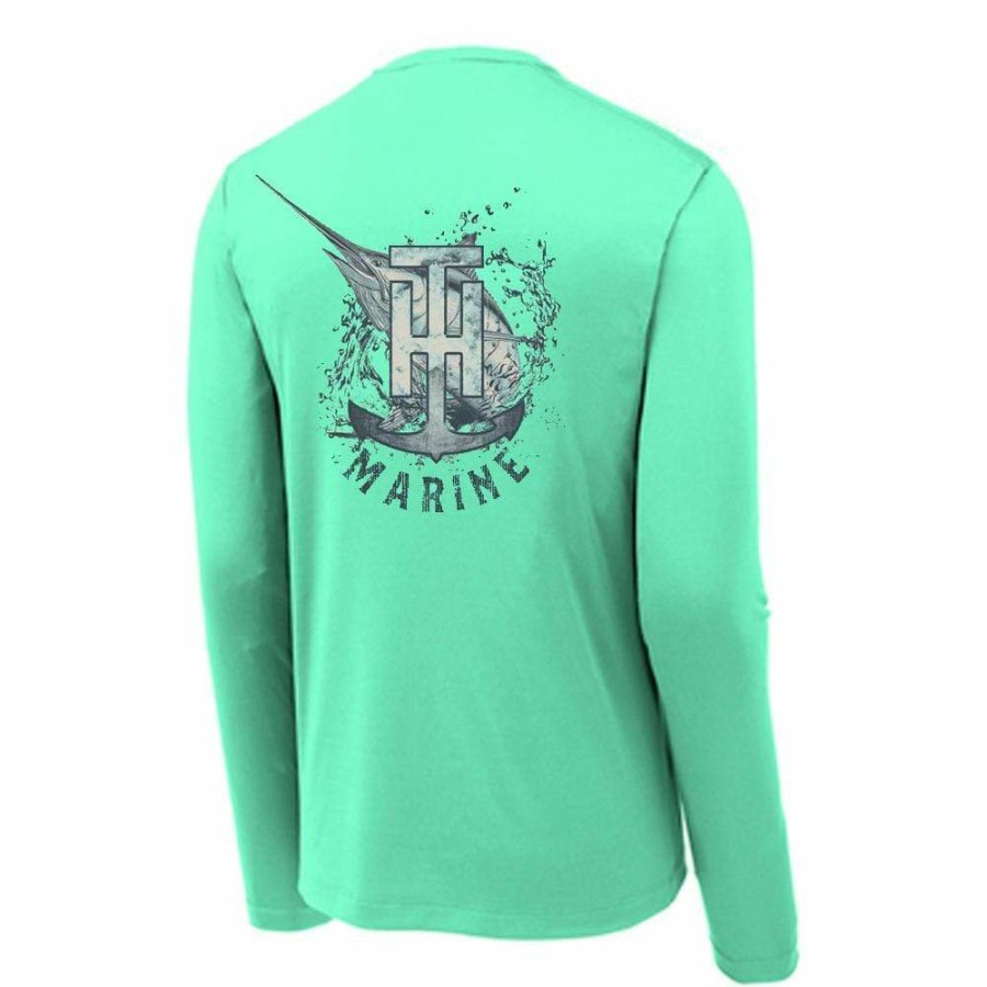 T-H Marine Billfish Long Sleeve Performance T-Shirt Tees