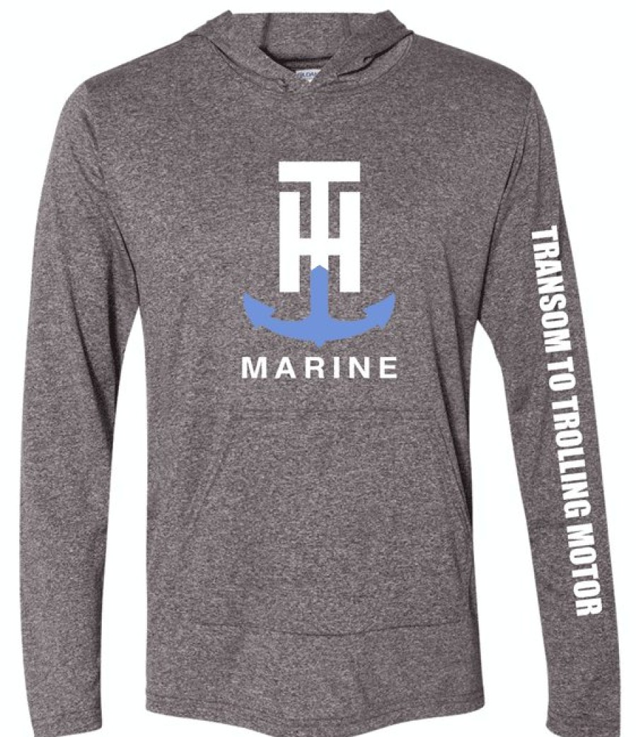 T-H Marine T-H Marine Hooded Front Pocket Performance Tee Hoodies