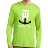 T-H Marine Neon Green Long Sleeve Performance T-Shirt Tees