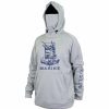 T-H Marine Heather Grey Aftco Reaper Technical Fleece Hoodie Hoodies