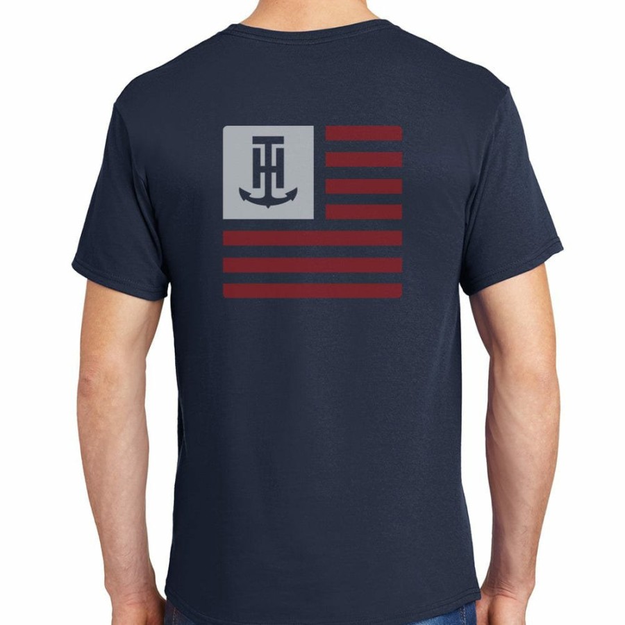 T-H Marine Navy T-H Marine Flag T-Shirt Tees