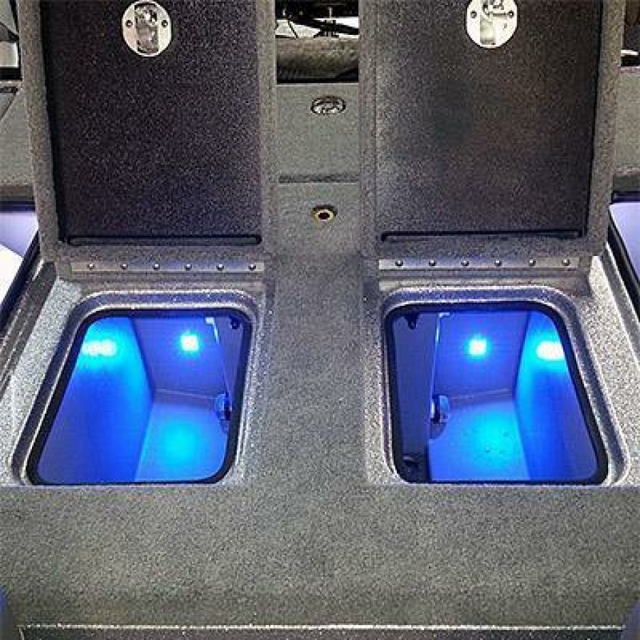 T-H Marine Bluewaterled Quad Beam Livewell / Cooler Led Light Pair - Submersible Led Lighting