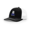 T-H Marine Black Logo Snapback Hat Hats