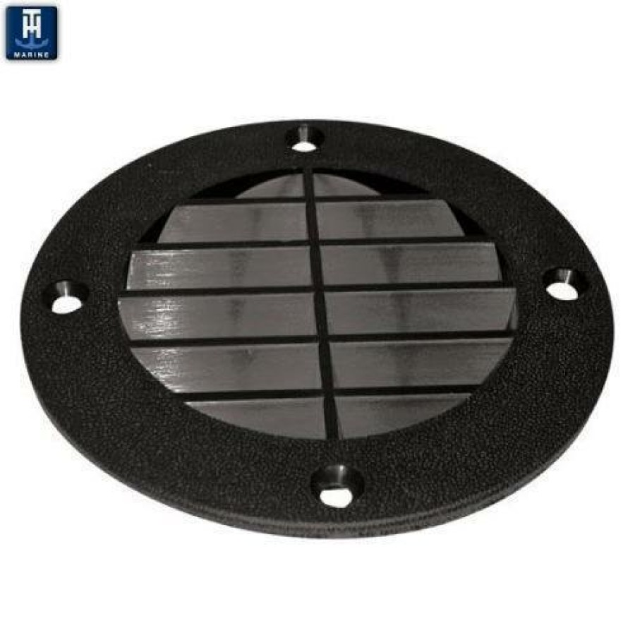 T-H Marine Round Louvered Vent For Pontoons Plumbing & Drains