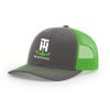 T-H Marine Neon Green Logo Snapback Hat Hats