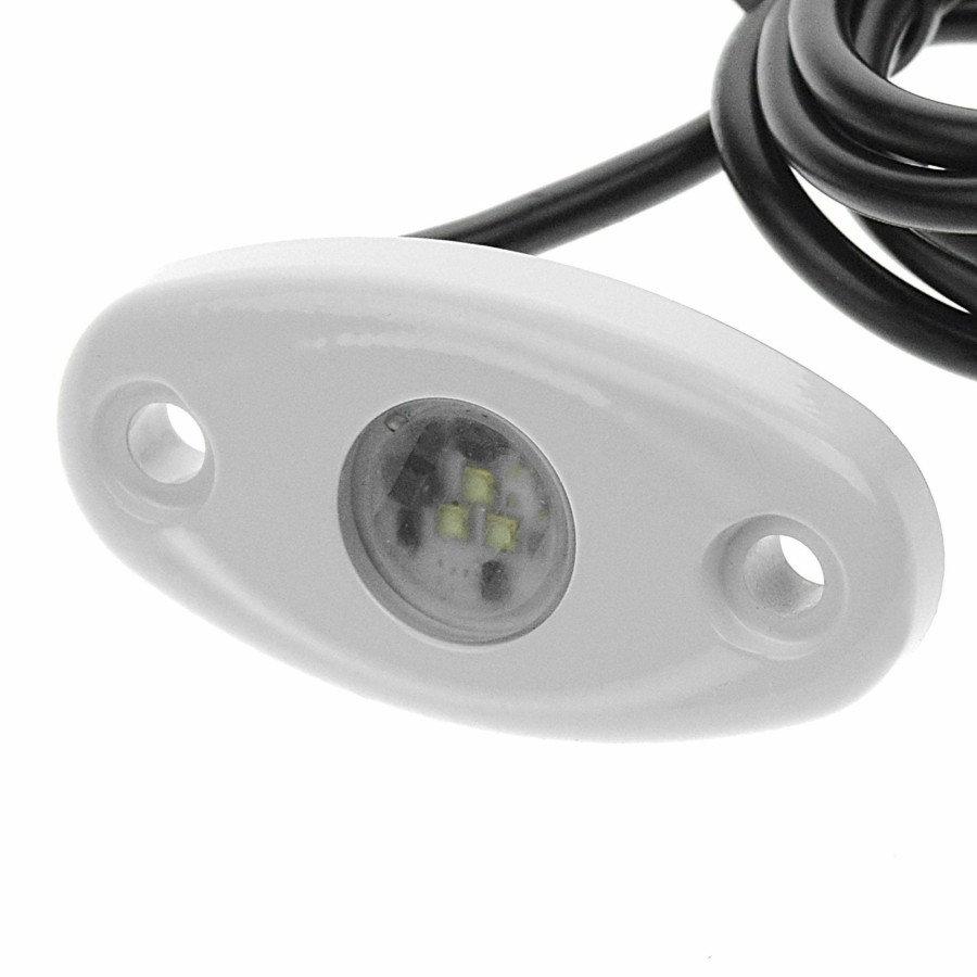 T-H Marine High Intensity Oval Led Courtesy Light/Rock Light Led Lighting