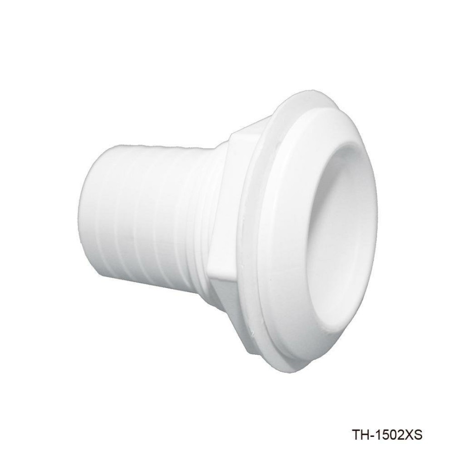 T-H Marine 1-1/2 Inch Straight Thru-Hull Fittings Plumbing & Drains