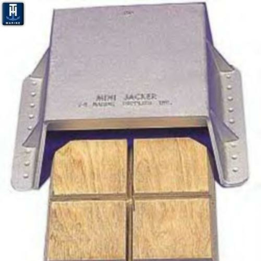 T-H Marine Mini Jacker Outboard Jack Plate Wood Mounting Block Jack Plates & Trim Units