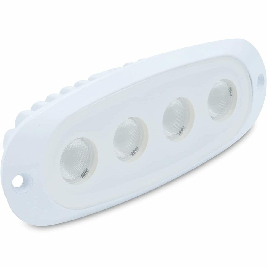 T-H Marine Oval Recessed Mount Spreader Led Light Led Lighting