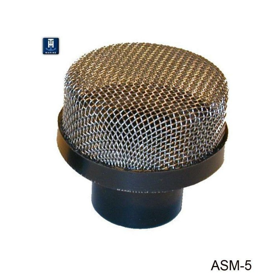 T-H Marine Miniature Stainless Aerator Screens - Push In Plumbing & Drains