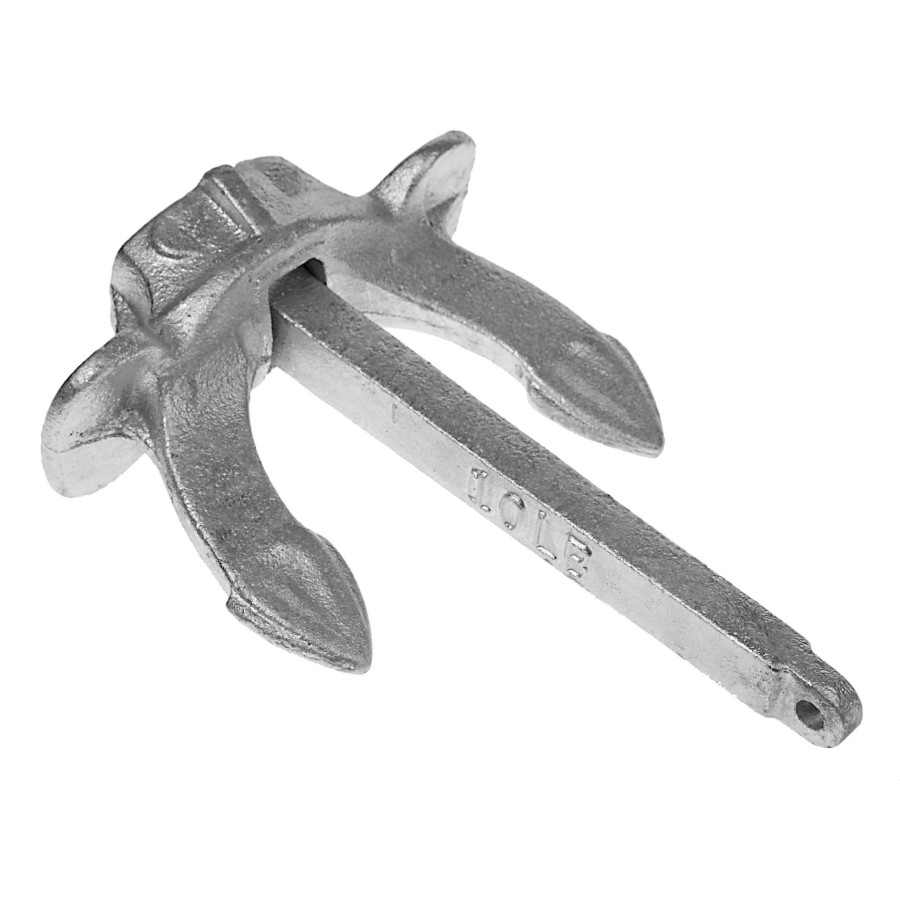 T-H Marine 10 Lb Cast Iron Hybrid Anchor Boating Essentials