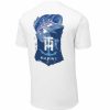 T-H Marine Blue Bass Short Sleeve Performance T-Shirt Tees