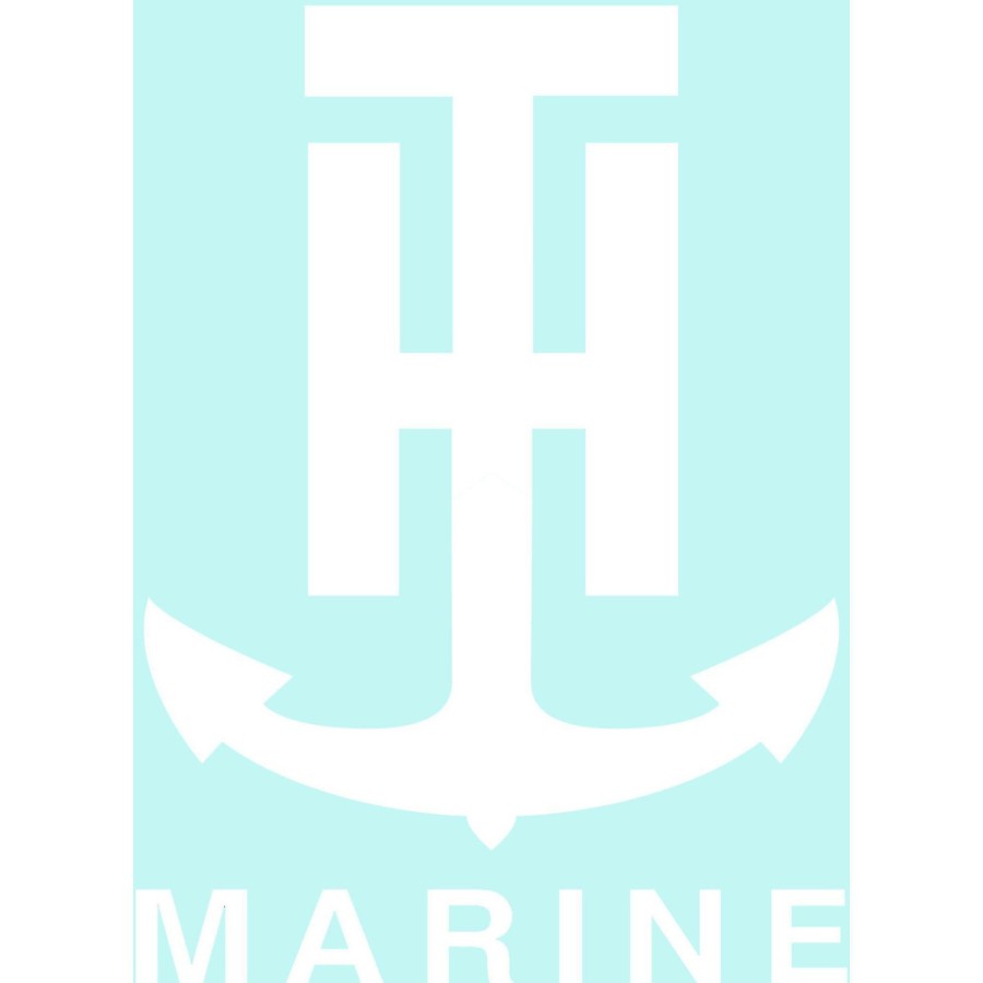 T-H Marine 8" Die Cut Th Marine Logo Decal Decals