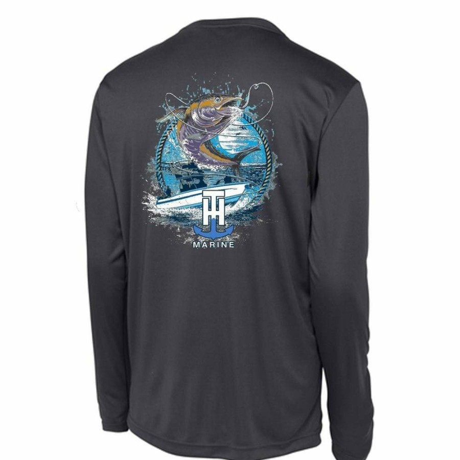 T-H Marine Saltwater Long Sleeve Performance T-Shirt Tees