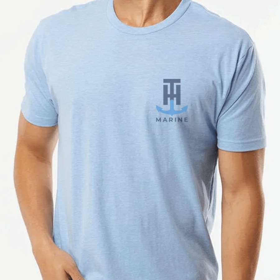 T-H Marine Light Blue Fuel The Fun T-Shirt Tees