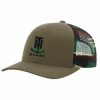 T-H Marine Camo Mesh Logo Snapback Hat Hats