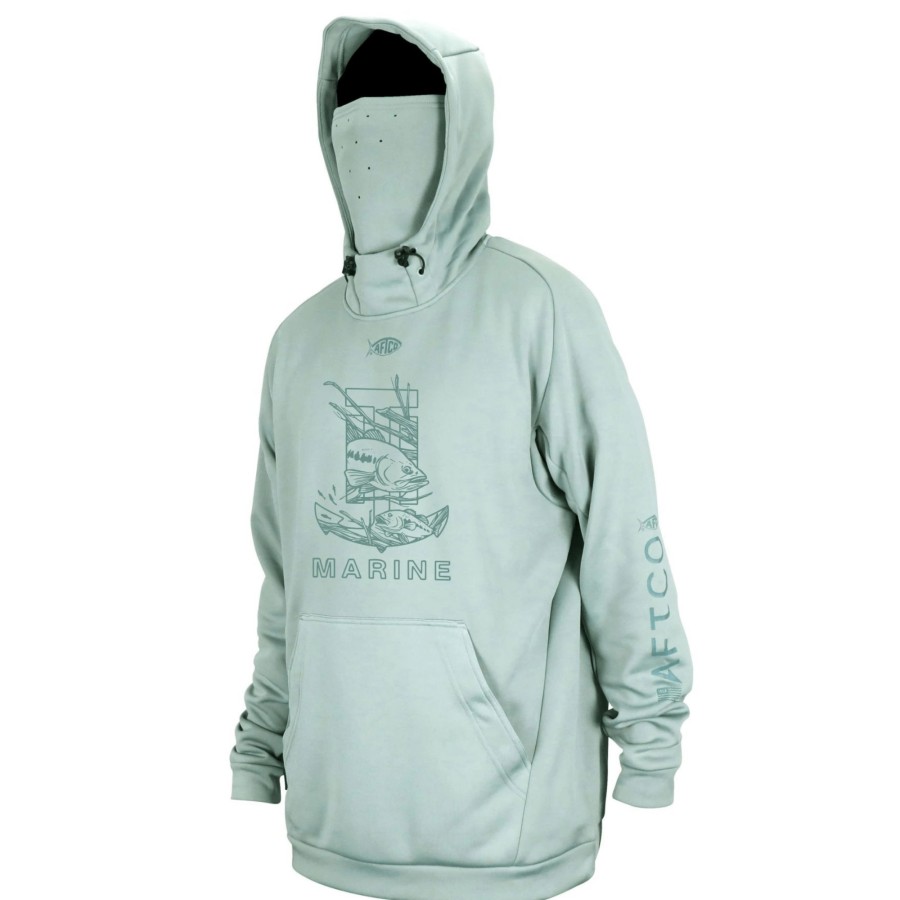 T-H Marine Cactus Aftco Reaper Technical Fleece Hoodie Hoodies